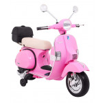 Elektrická motorka Vespa - ružová